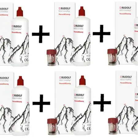 Aktion 6x Rudolf Peroxidlösung 360ml Pflegemittel Sparpaket