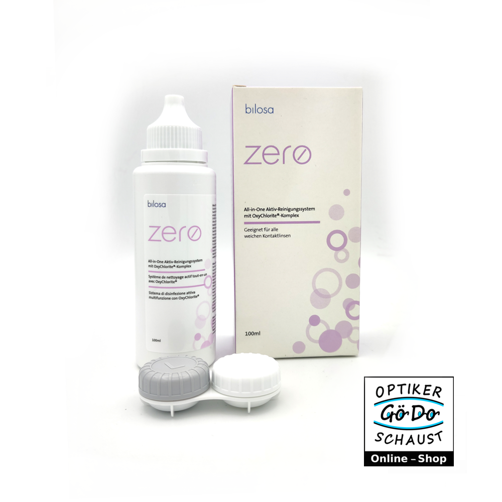 Bilosa Zero 100ml - Travelpack im Online-Shop Optiker GöDoSchaust