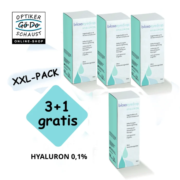 Bilosa Benetzungslösung Eyedrop Sparpaket XXL