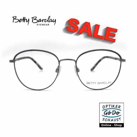 Outlet-Angebot: Betty Barclay Damenbrille BB 51146 in Gun-Petrol Matt (617). Reduziert von 179 € auf 134,25 € bei GöDoSchaust.