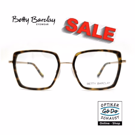 Damenbrille Betty Barclay BB 51186 in Farbe 725 Braun-Havana gefleckt mit Gold, elegante Fassung reduziert im Outlet