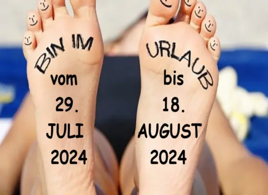 Sommerurlaub - Optiker GöDoSchaust